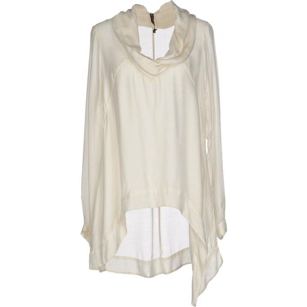 bluse Manila Grace bianco tinta unita