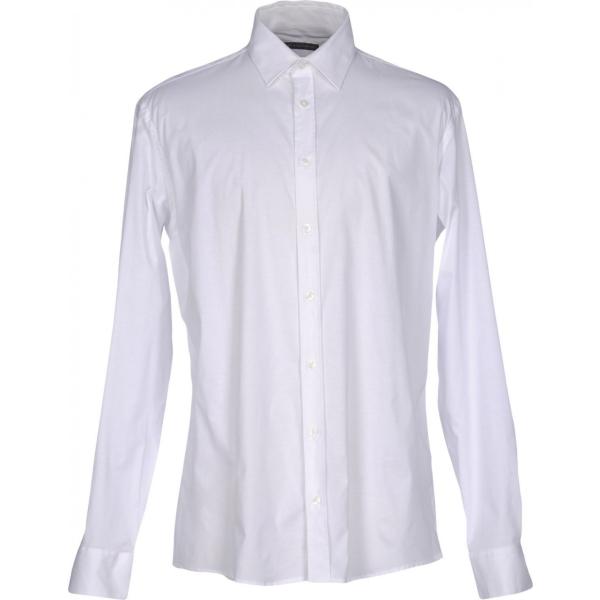 camicia Grey Daniele Alessandrini bianco tinta unita