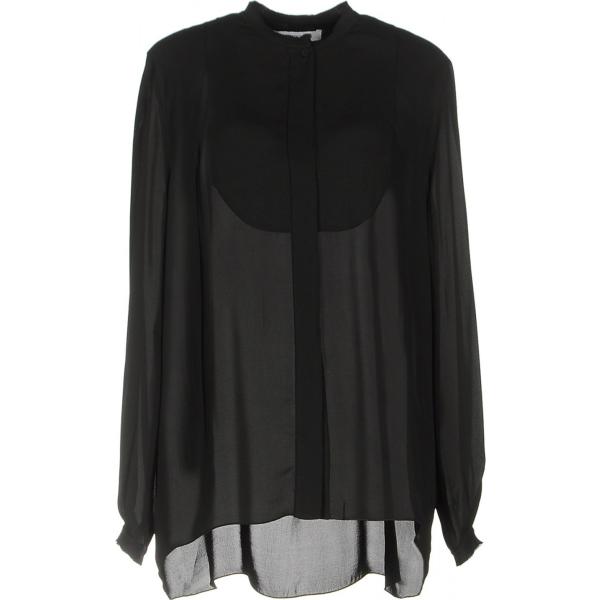 Camicia collo tondo a maniche lunghe tinta unita Elizabeth And James tinta unita