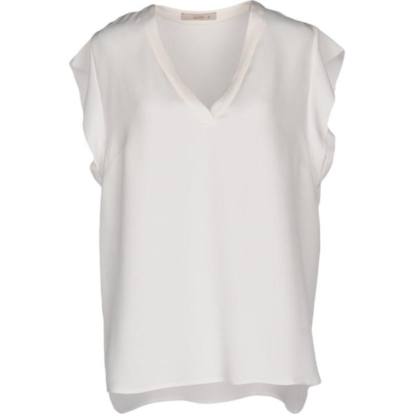 top Etro bianco tinta unita