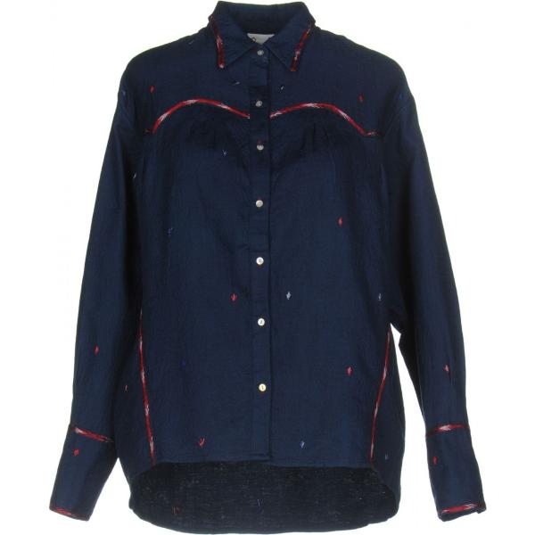 camicia Thierry Colson blu tinta unita