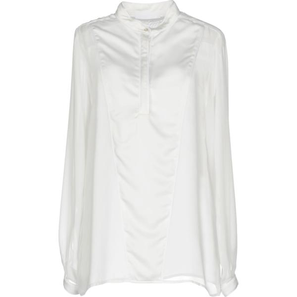 bluse Frankie Morello bianco tinta unita