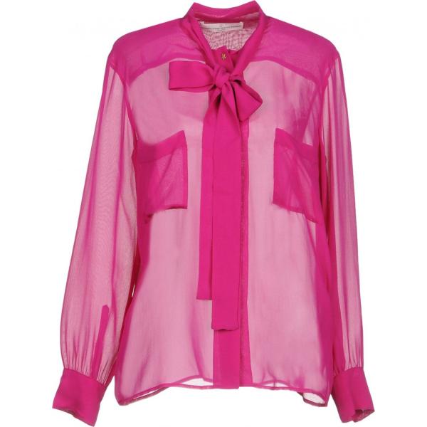 camicie Golden Goose Deluxe Brand viola tinta unita