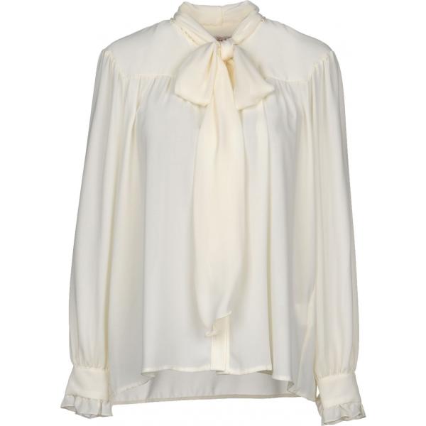 Camicia con fiocco a maniche lunghe tinta unita TWENTY EASY by KAOS tinta unita