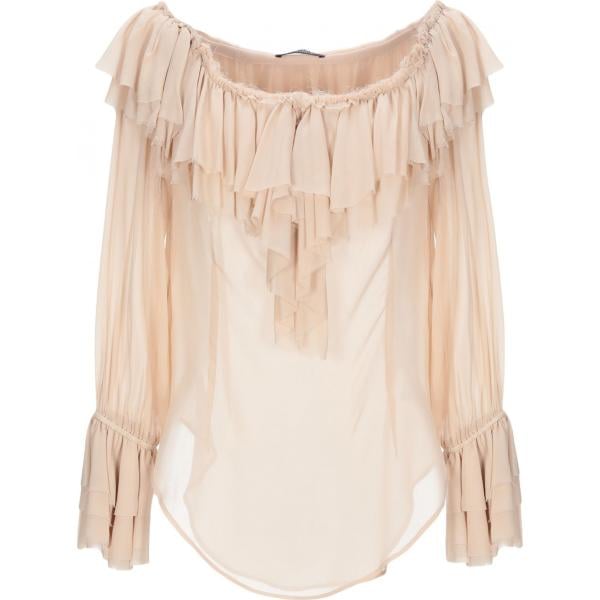 bluse Twinset rosa tinta unita