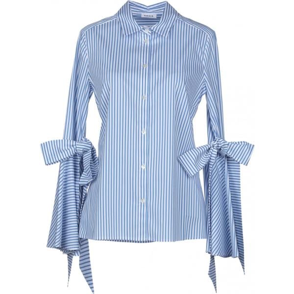 camicia P.a.r.o.s.h. blu a righe