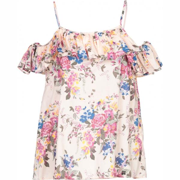 bluse My Twin Twinset bianco a fiori