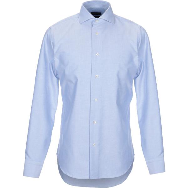 camicia Zanetti 1965 blu tinta unita