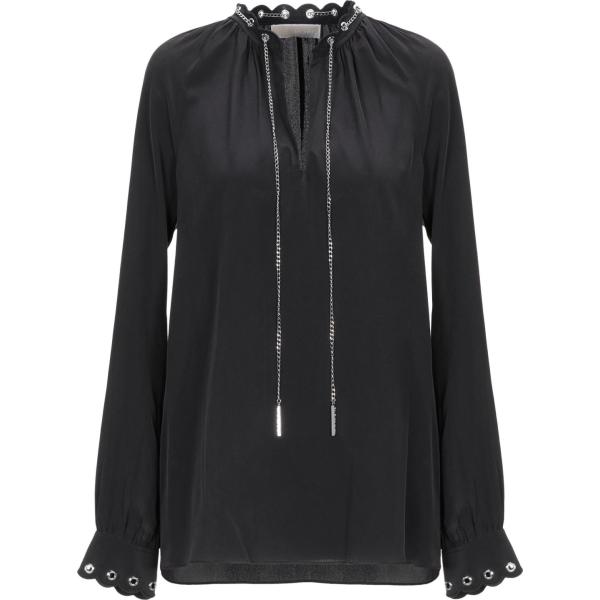 bluse Michael Michael Kors nero tinta unita