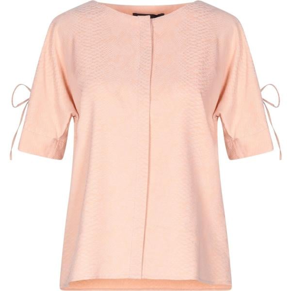 camicie a manica corta Trussardi rosa tinta unita