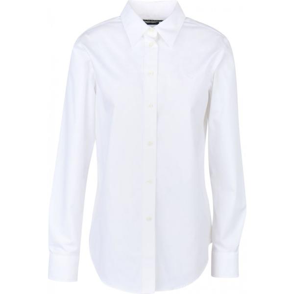 camicie Lauren Ralph Lauren bianco tinta unita
