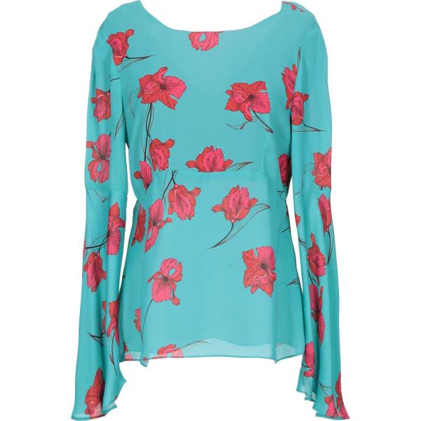 blusa Kate By Laltramoda blu a fiori