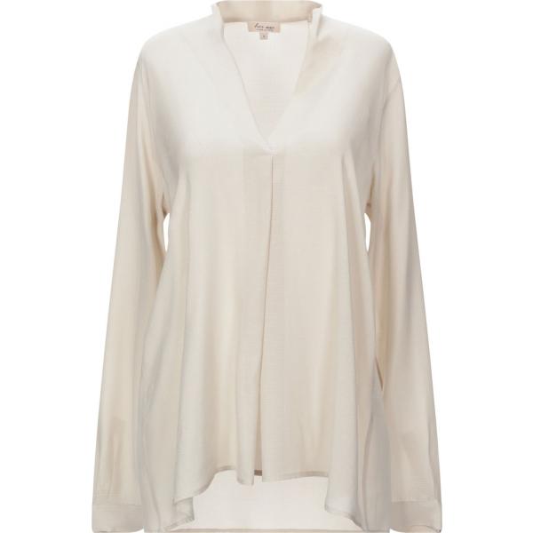 bluse Her Shirt bianco tinta unita
