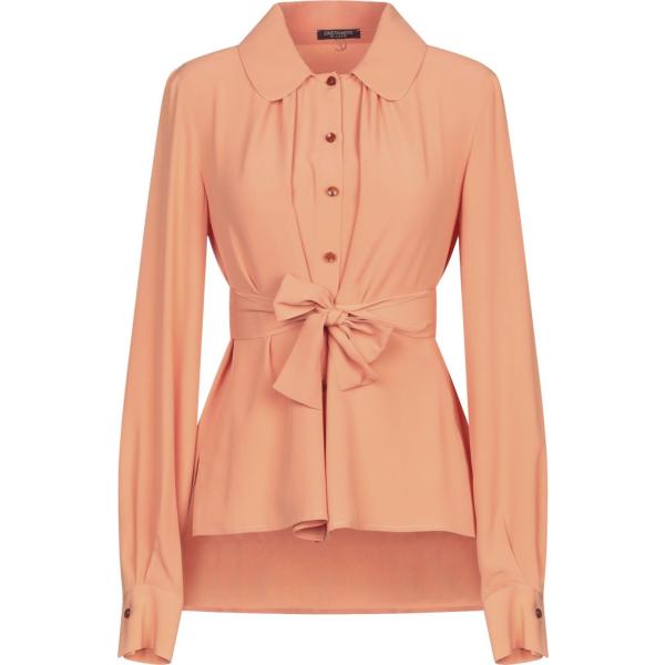 camicie Cristinaeffe arancione tinta unita