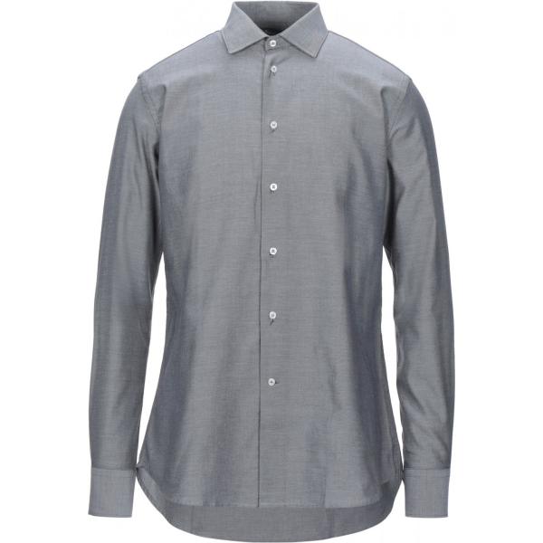 camicia Hamaki-Ho nero tinta unita