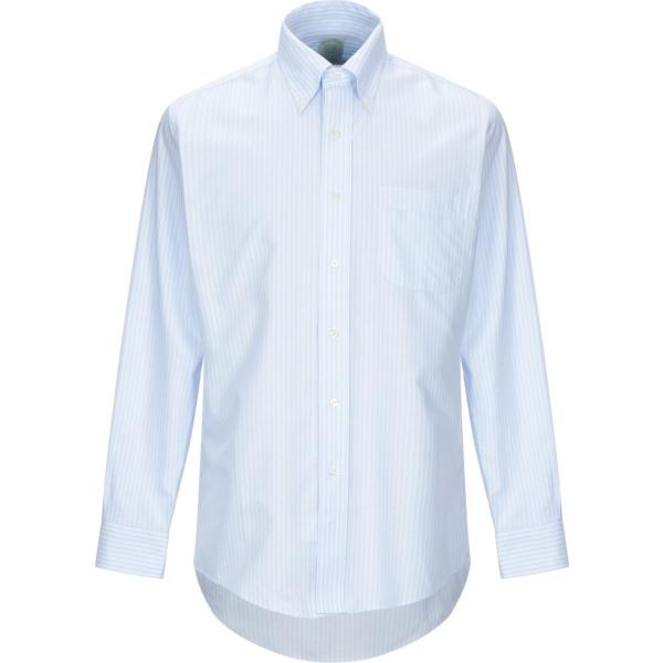 Camicia a righe a maniche lunghe con bottoni Brooks Brothers a righe