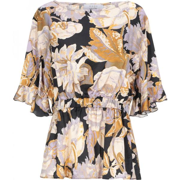 camicia Kaos a fiori