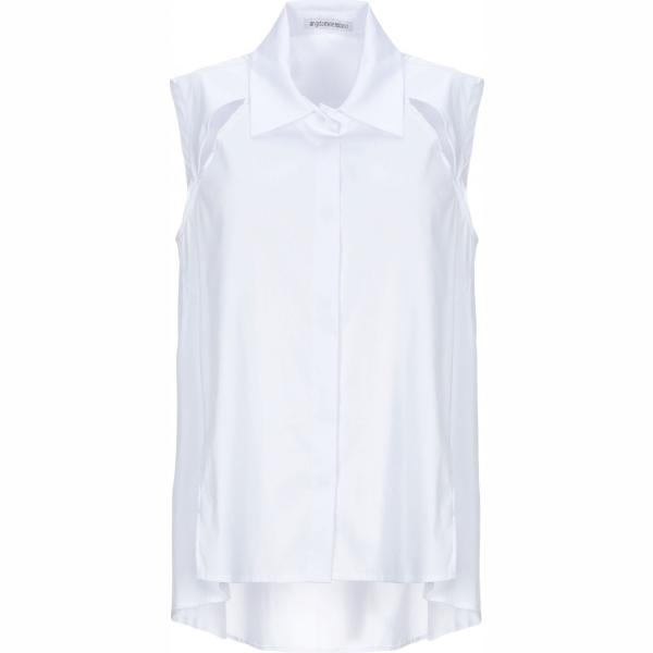 camicie Angela Mele Milano bianco tinta unita