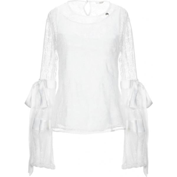 blusa Relish bianco tinta unita