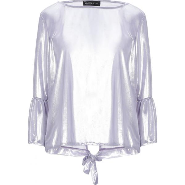 bluse Vanessa Scott bianco tinta unita