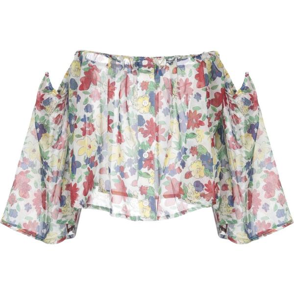 camicie Mangano bianco a fiori