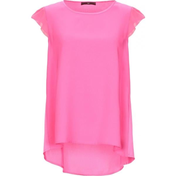 blusa HIGH by CLAIRE CAMPBELL viola tinta unita