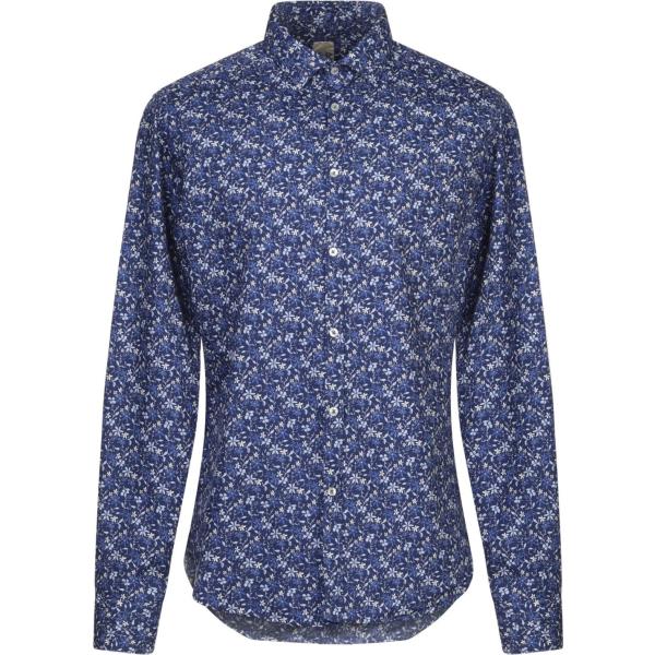 camicia Lr Liberty Rose blu a fiori