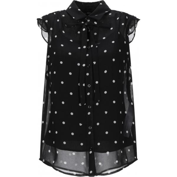 camicie a manica corta My Twin Twinset nero a pois