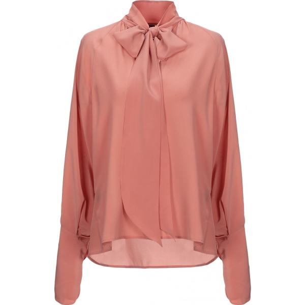 camicie Petar Petrov rosa tinta unita