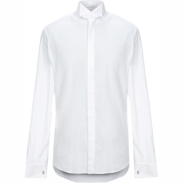 camicia Frankie Morello bianco tinta unita