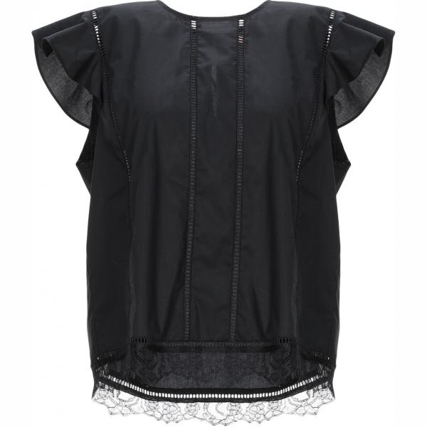 bluse Twinset nero tinta unita