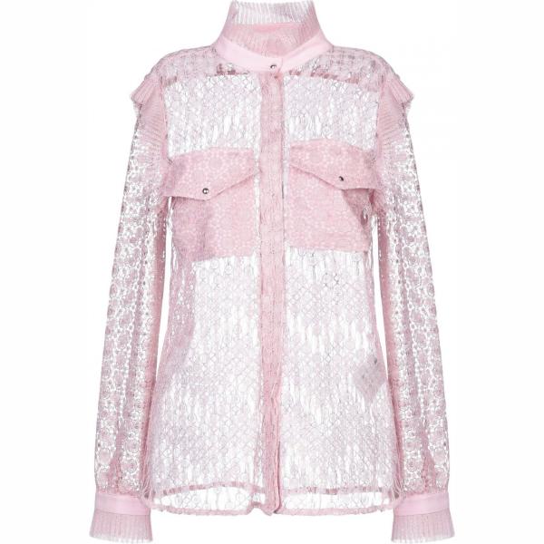 camicie Just Cavalli bianco tinta unita