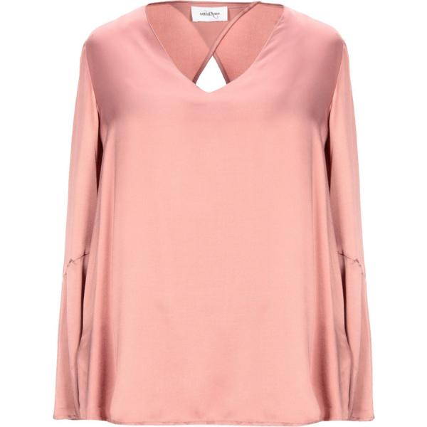 blusa Ottodame rosa tinta unita