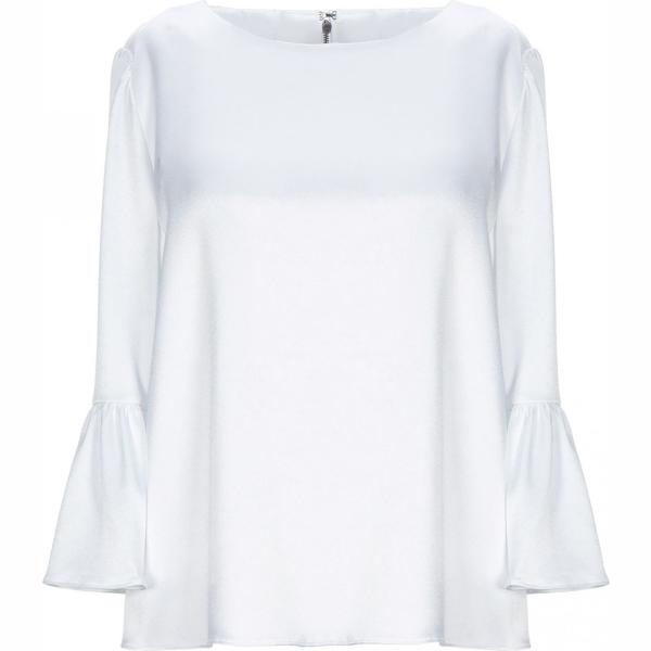bluse Alice + Olivia bianco tinta unita