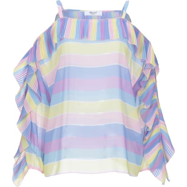 bluse Blugirl Blumarine viola a righe
