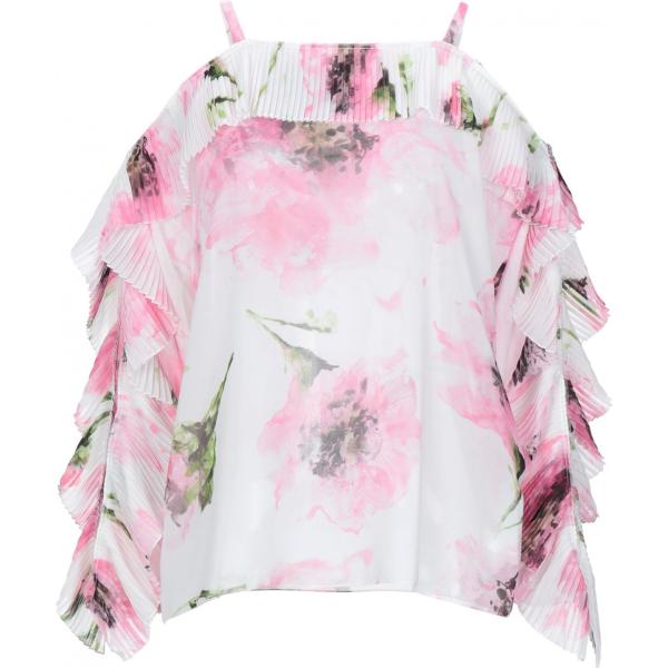 bluse Blugirl Blumarine rosa a fiori