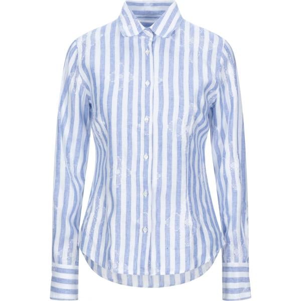 camicia Camicettasnob blu a righe