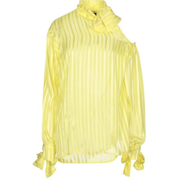 bluse Marc Ellis giallo tinta unita