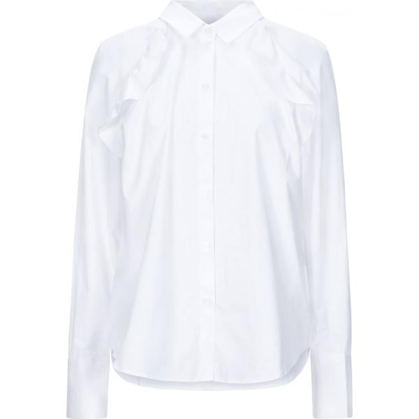 camicie Armani Exchange bianco tinta unita