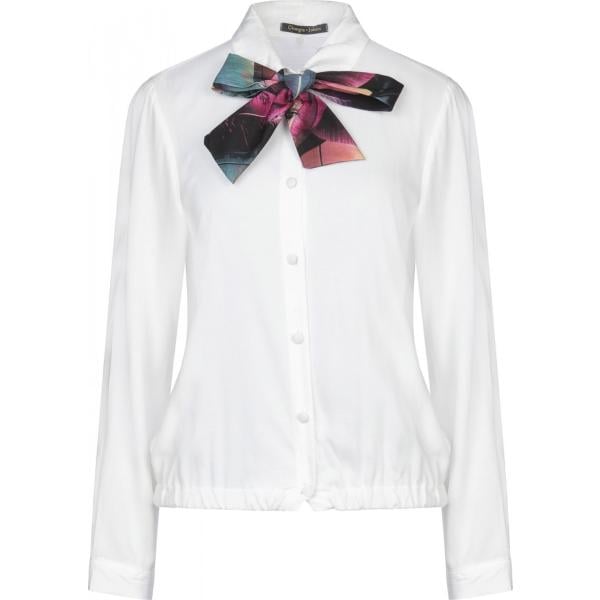 camicia Giorgia  & Johns bianco tinta unita