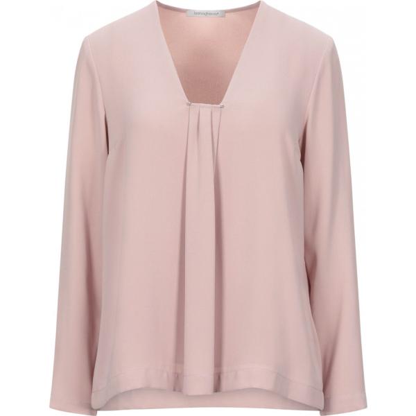 bluse Biancoghiaccio rosa tinta unita