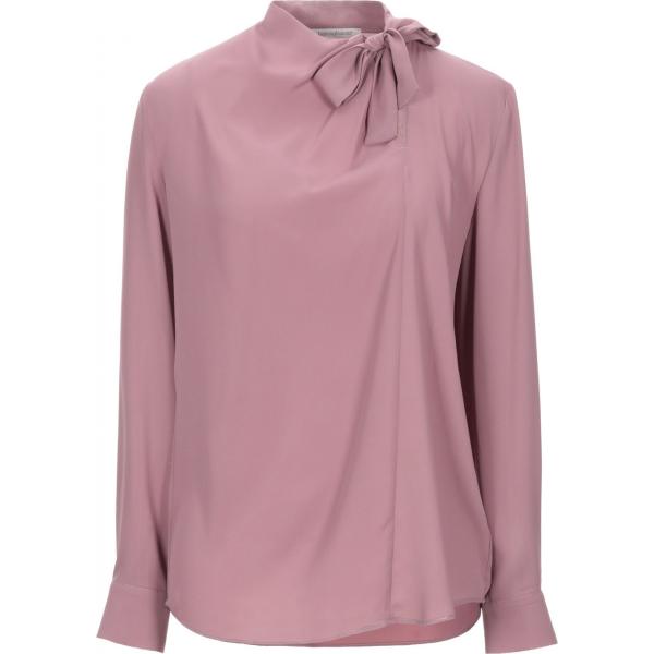 bluse Biancoghiaccio rosa tinta unita