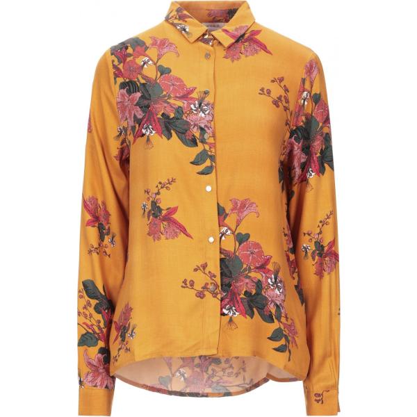 camicie Vila marrone a fiori