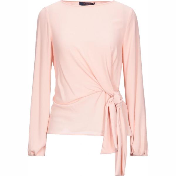 bluse Trussardi Jeans rosa tinta unita
