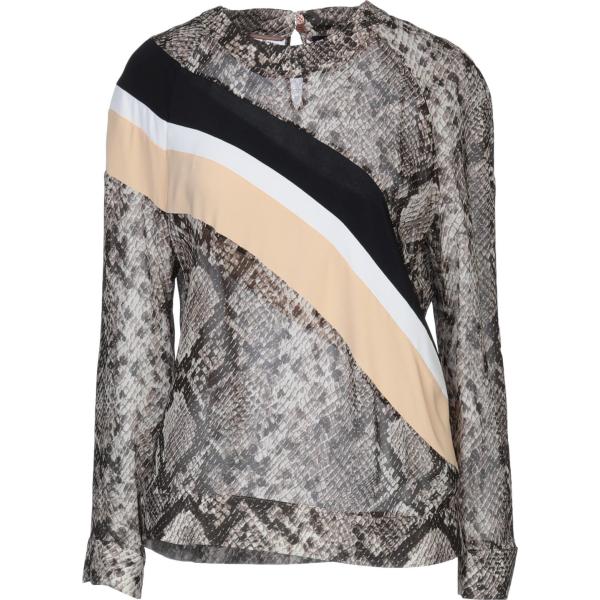 bluse Cavalli Class grigio animalier