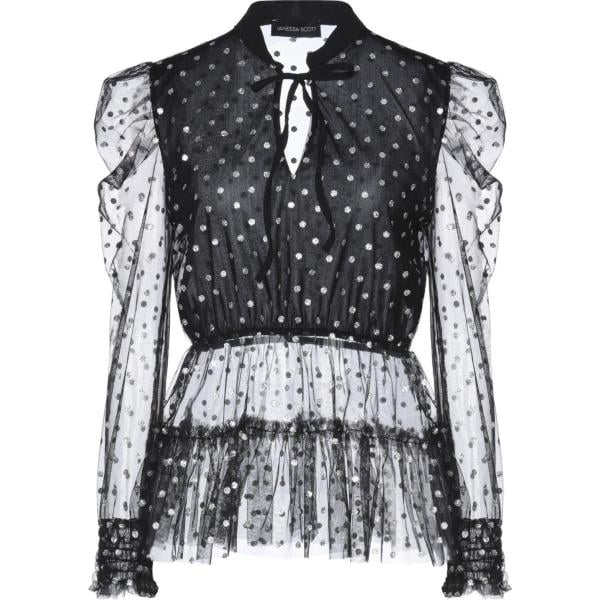 bluse Vanessa Scott multicolore a pois