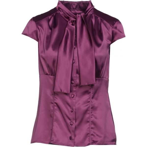 camicie a manica corta Relish viola tinta unita