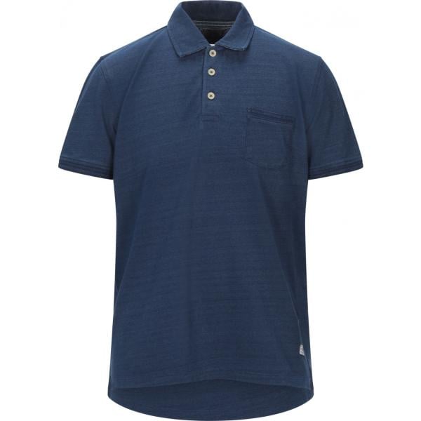 polo Jack & Jones Premium blu tinta unita