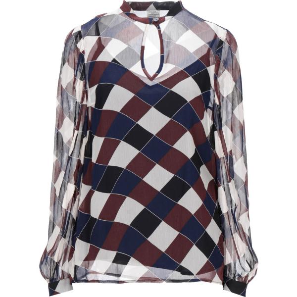 bluse Baum Und Pferdgarten multicolore a quadri