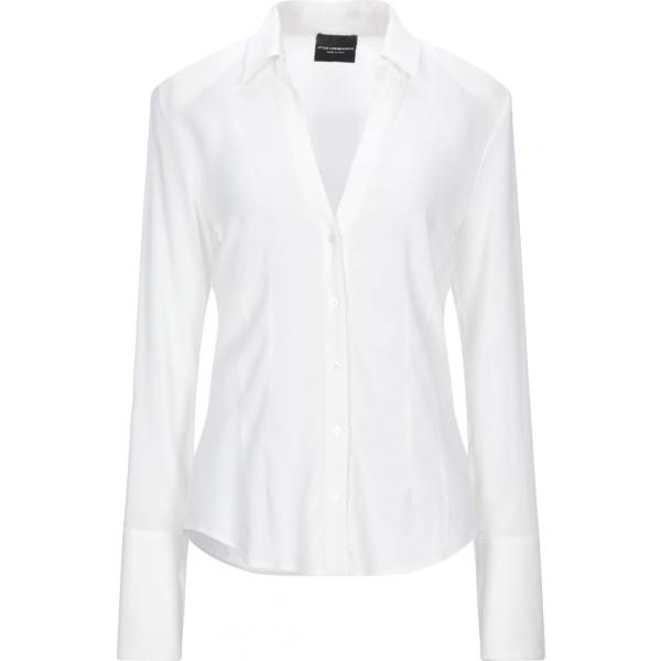 camicie Atos Lombardini bianco tinta unita